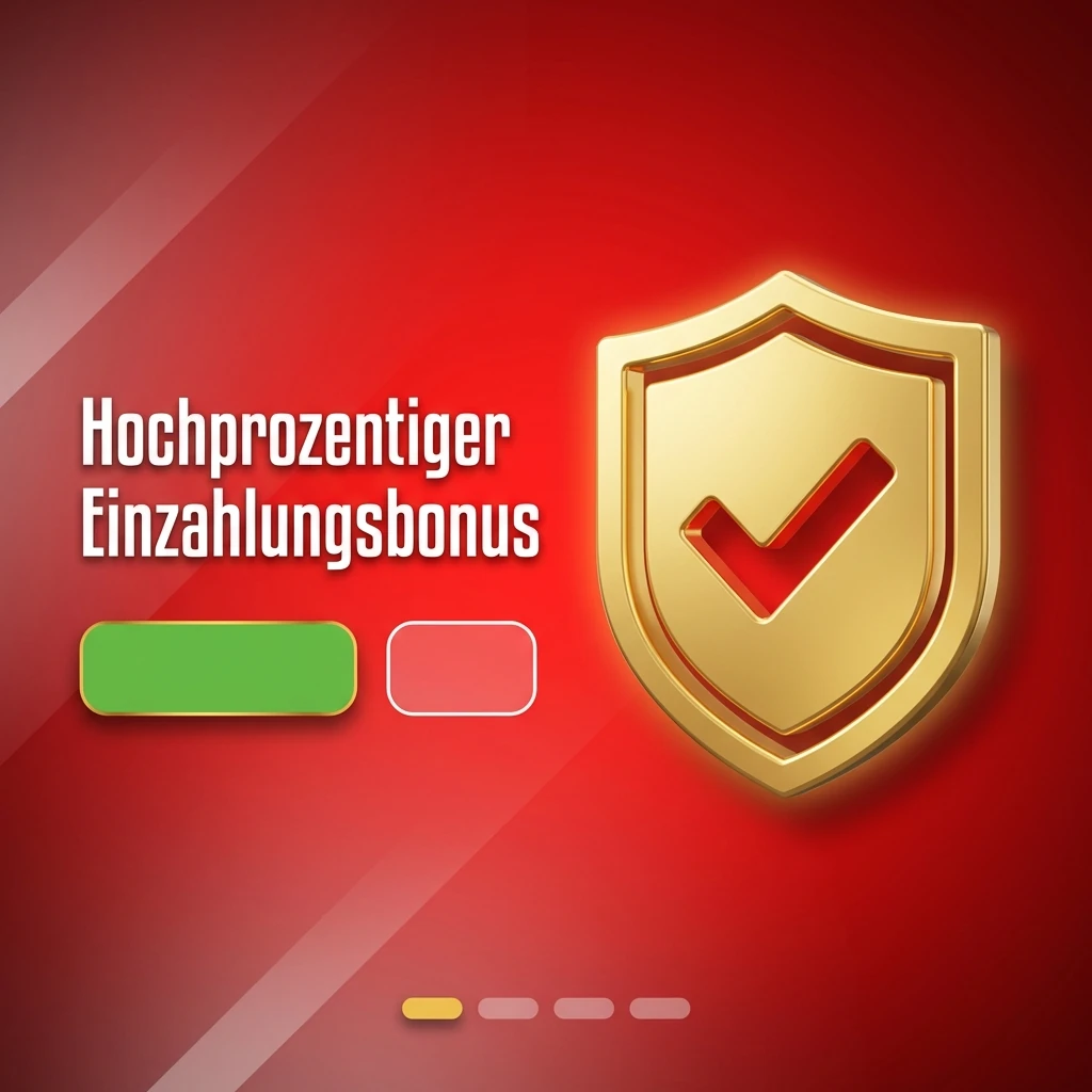Hochprozentiger Einzahlungsbonus